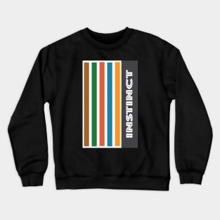 Instinct Stripes Crewneck Sweatshirt